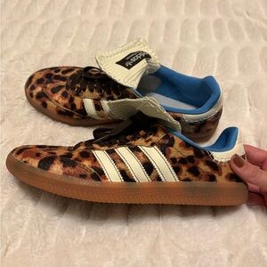 adidas x Wales Bonner Leopard print sneakers